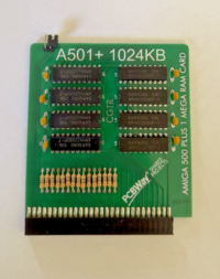 Amiga 500+ 1024KB/1MB RAM expansion