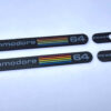 Commodore C64 Case Badge and Power Label