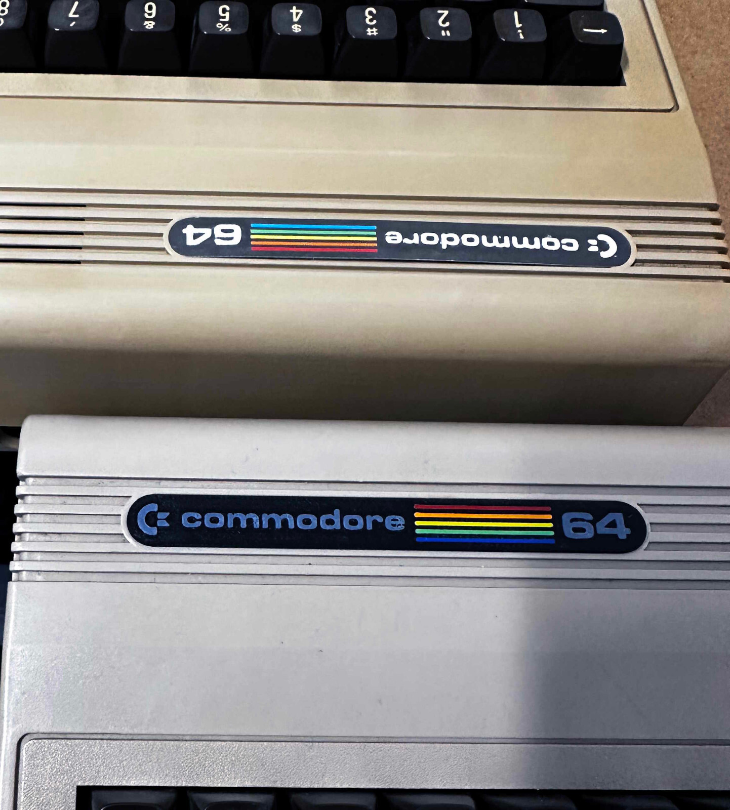 Commodore VIC 20 Case Badge and Power Label - Image 2