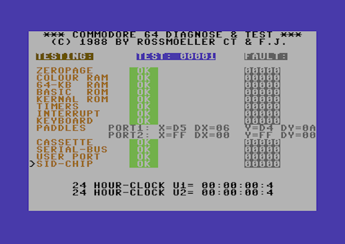 Commodore C64 Diagnostics Cartridge - Image 2